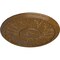 Ekena Millwork Leandros Ceiling Medallion (Fits Canopies up to 6 3/8"), 19 7/8"OD x 1 1/4"P, Smokey Topaz Crackle CM22LNSTC - alternate 3